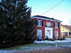 Red Brick House At Picton Ontario