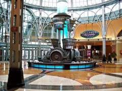 Fountain In Main Entrance Of Fallsview Casino
