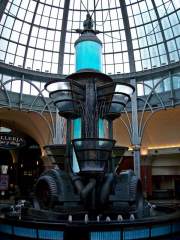 Fountain In Main Entrance Of Fallsview Casino
