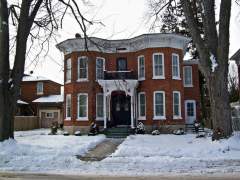 Red Brick House At Napanee Ontario