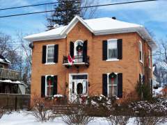 Brick House At Napanee Ontario