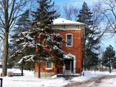 Red Brick House At Napanee Ontario