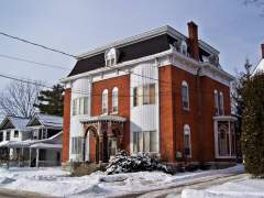 Red Brick House At Napanee Ontario