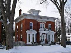 Red Brick House At Napanee Ontario