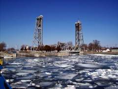 Welland Canal Drained For Winter