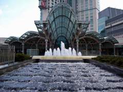 Fountain Outside Main Entrance Fallsview Casino