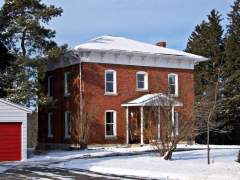 Red Brick Home Near Napanee Ontario