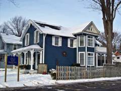 Blue Woodframe Home Napanee Ontario