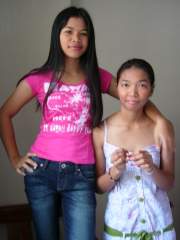 Ning and Kung - Two sweet and pretty Thai girls