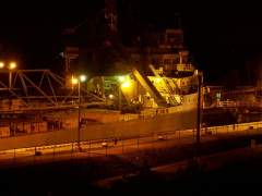 A Night Transit Through The Welland Canal