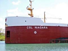 CSL NIAGARA Passing Under Glendale Lift Bridge