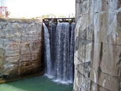 Lock 3 Draining Down