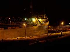 A Night Transit Through The Welland Canal