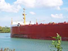 CSL NIAGARA Passing Under Glendale Lift Bridge