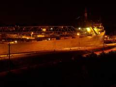 A Night Transit Through The Welland Canal