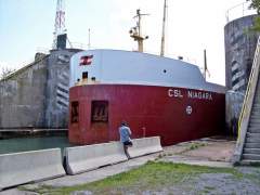 CSL NIAGARA Emerges From Lock 3