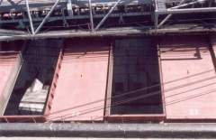 CSL NIAGARA looking into the empty cargo hold.