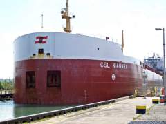 CSL NIAGARA Entering Lock 3