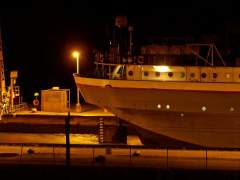A Night Transit Through The Welland Canal