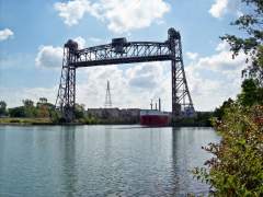 CSL NIAGARA Passing Under Glendale Lift Bridge