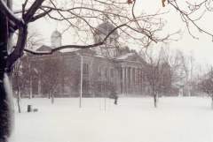 Provincial Court House In Winter