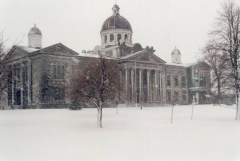 Provincial Court House In Winter
