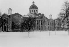 Provincial Court House In Winter
