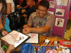 On the spot Caricature