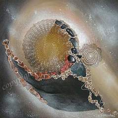 nature 50x50 acryl Op doek