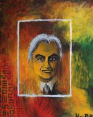 Portrite of Richard Dawkins