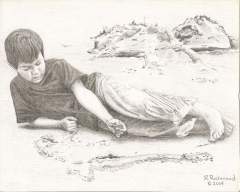 Marcus making tracks