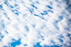On top or on the bottom of the clouds?