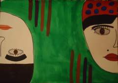 village (watercolor)