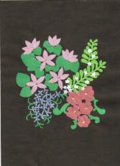 pretty bouquet collage