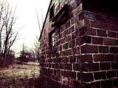 Old brick shed