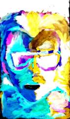 Portrait Y-Blue
