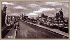 J.A.Votýpka Karlův most JAV 1970