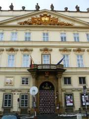 Praha 1, Šporkova ulice,budova Německého velvyslanectví, historický palác