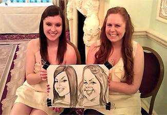 wedding caricatures