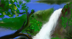 waterfalls