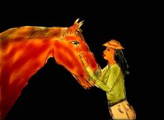 LOVE OF A GOOD HORSE