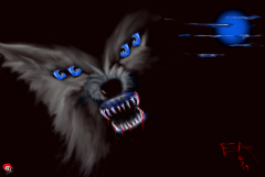 Blood wolf