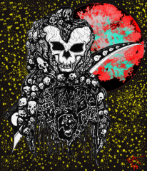 Mr Grim Starry Night