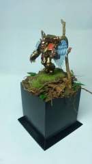 Sanguinary Guard on Custom Base