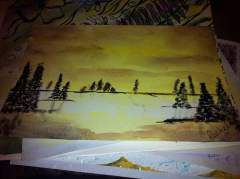 Landscape with water