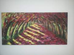 trees 100x50cm