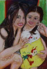 Mother and Child - Anna and Princess