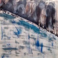 little Man  On The brink  knows The ledge24x24