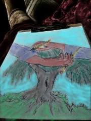 ONE HAND WRITES THE OTHER