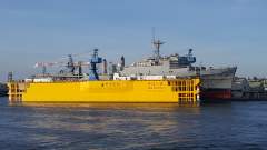 Floating Dry Dock in the Port of Kaohsiung